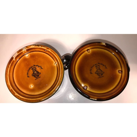 2-Vintage Arthur Wood Ye Olde Coaching & Hunting Days England Tankard Mug Steins - Picture 4 of 4